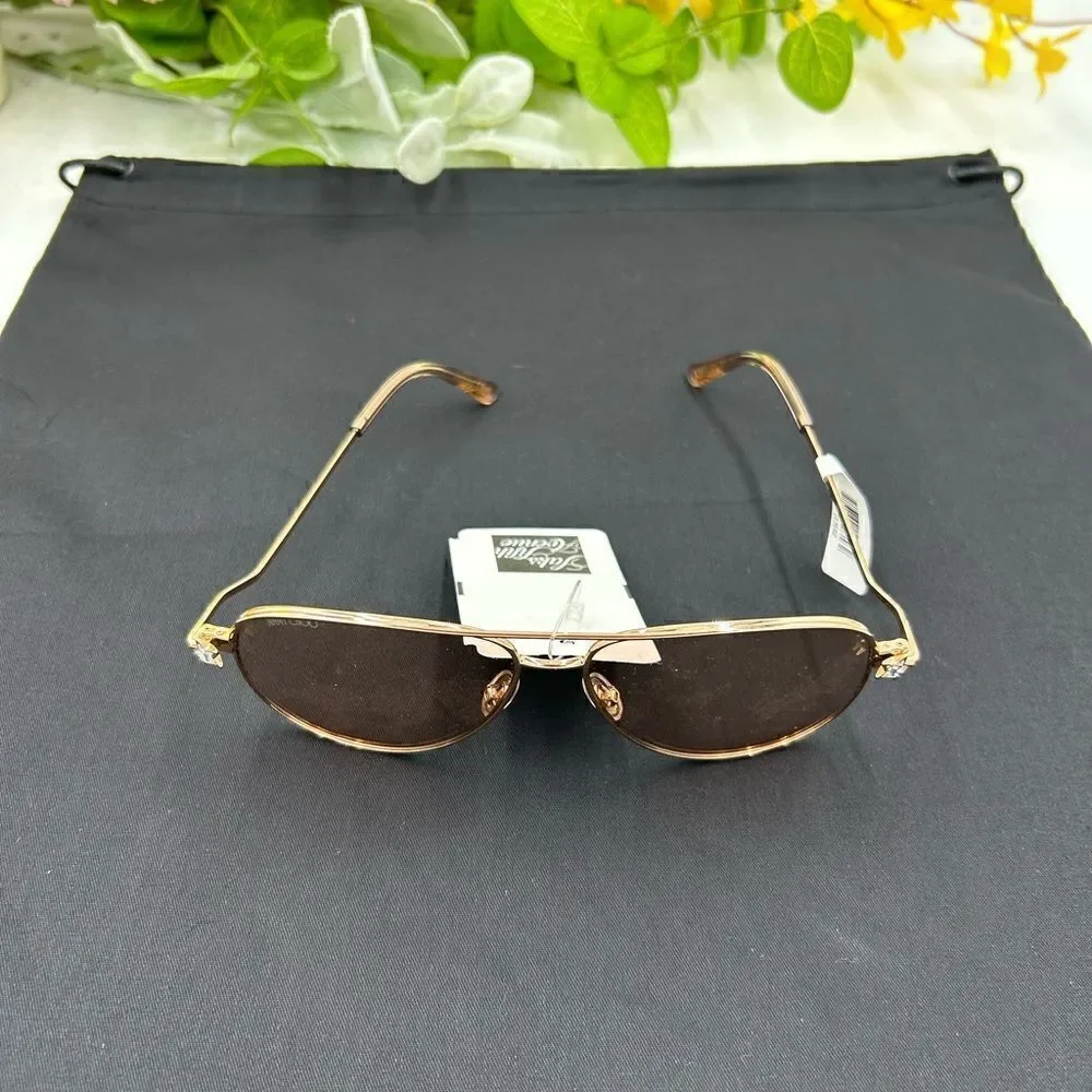 Women’s Jimmy Choo, aviator, sunglasses made in Italy